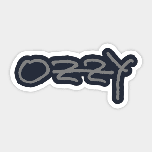 Ozzy inscription Sticker